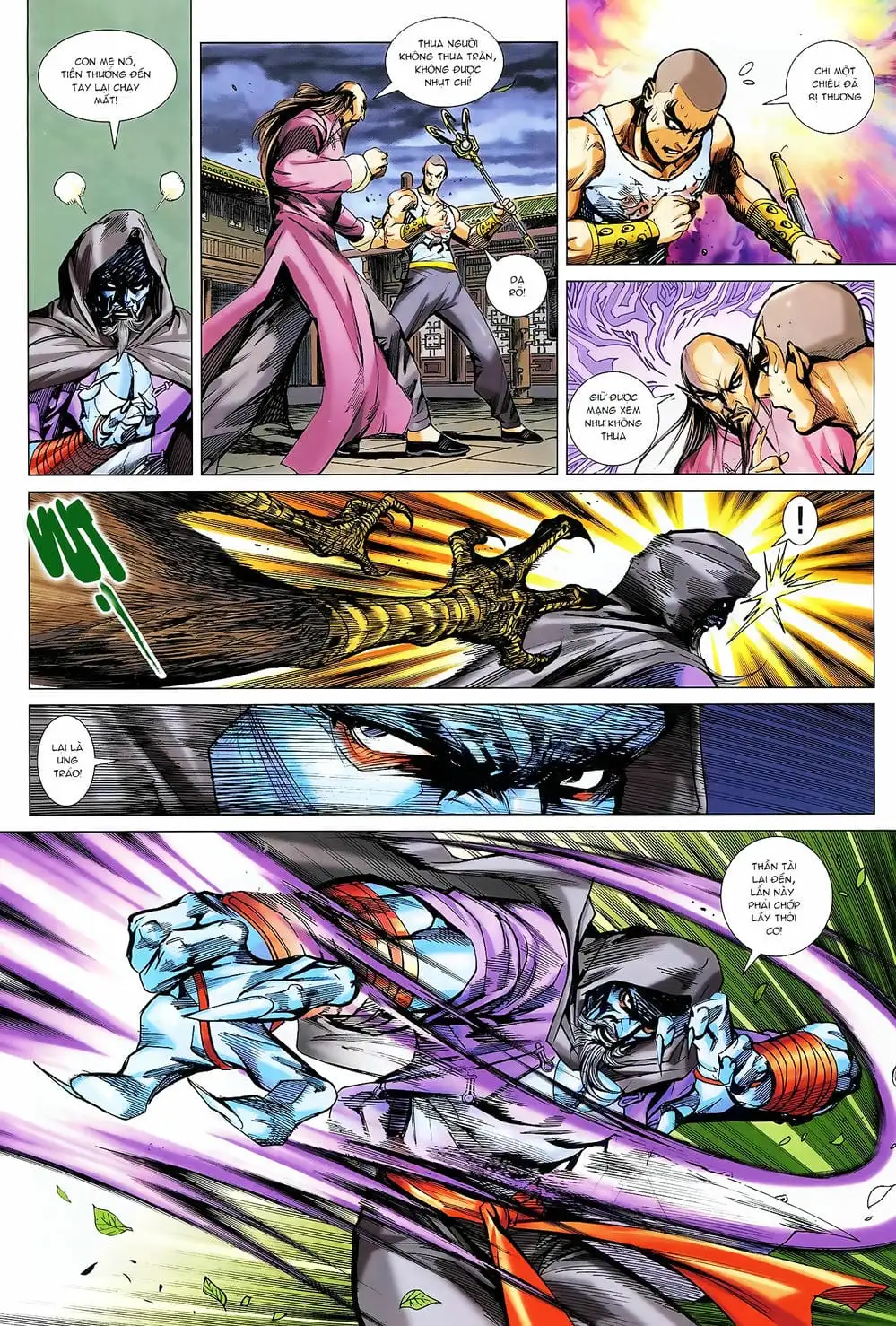 Truyện Tranh Tân Tác Long Hổ Môn trang 4