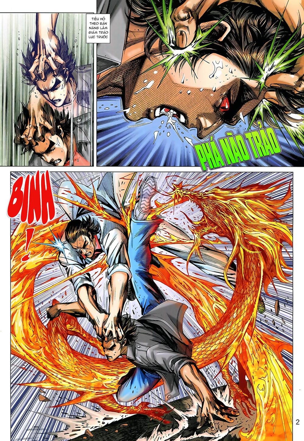 Truyện Tranh Tân Tác Long Hổ Môn trang 4