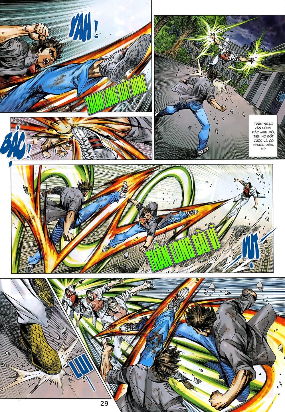 Truyện Tranh Tân Tác Long Hổ Môn trang 4