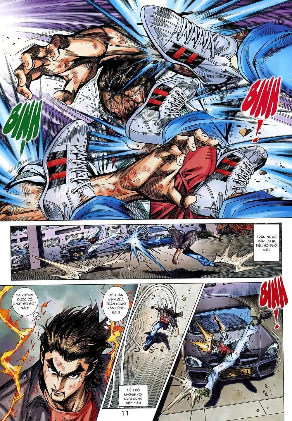 Truyện Tranh Tân Tác Long Hổ Môn trang 4