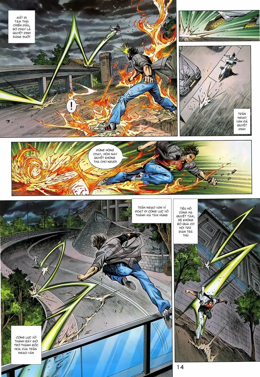 Truyện Tranh Tân Tác Long Hổ Môn trang 4