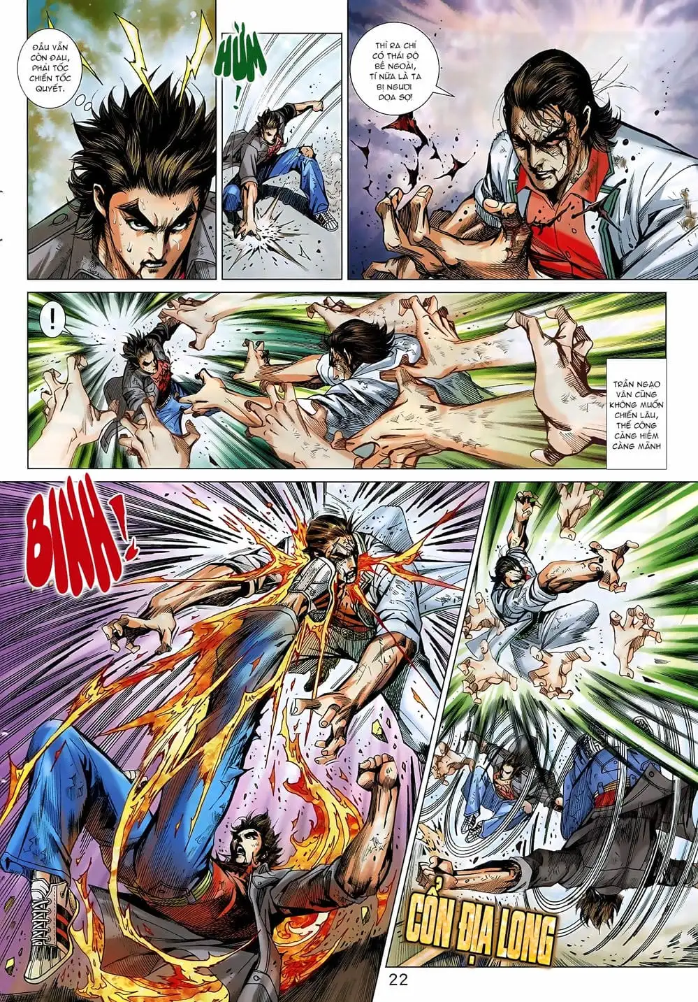 Truyện Tranh Tân Tác Long Hổ Môn trang 4