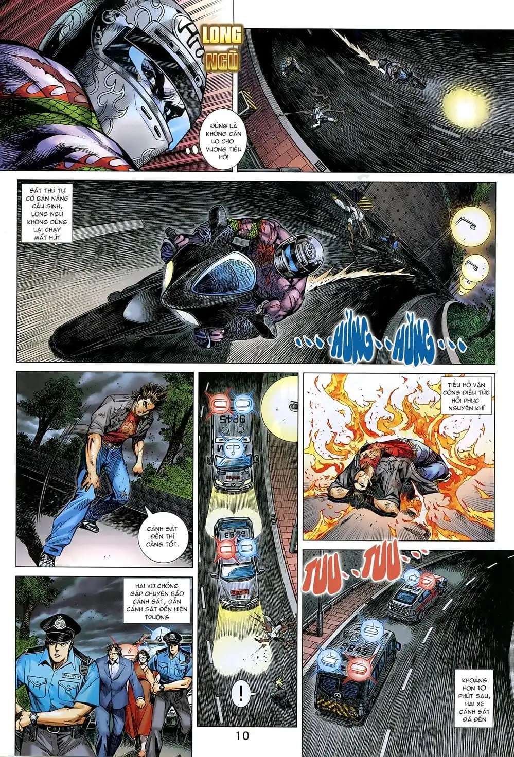 Truyện Tranh Tân Tác Long Hổ Môn trang 4