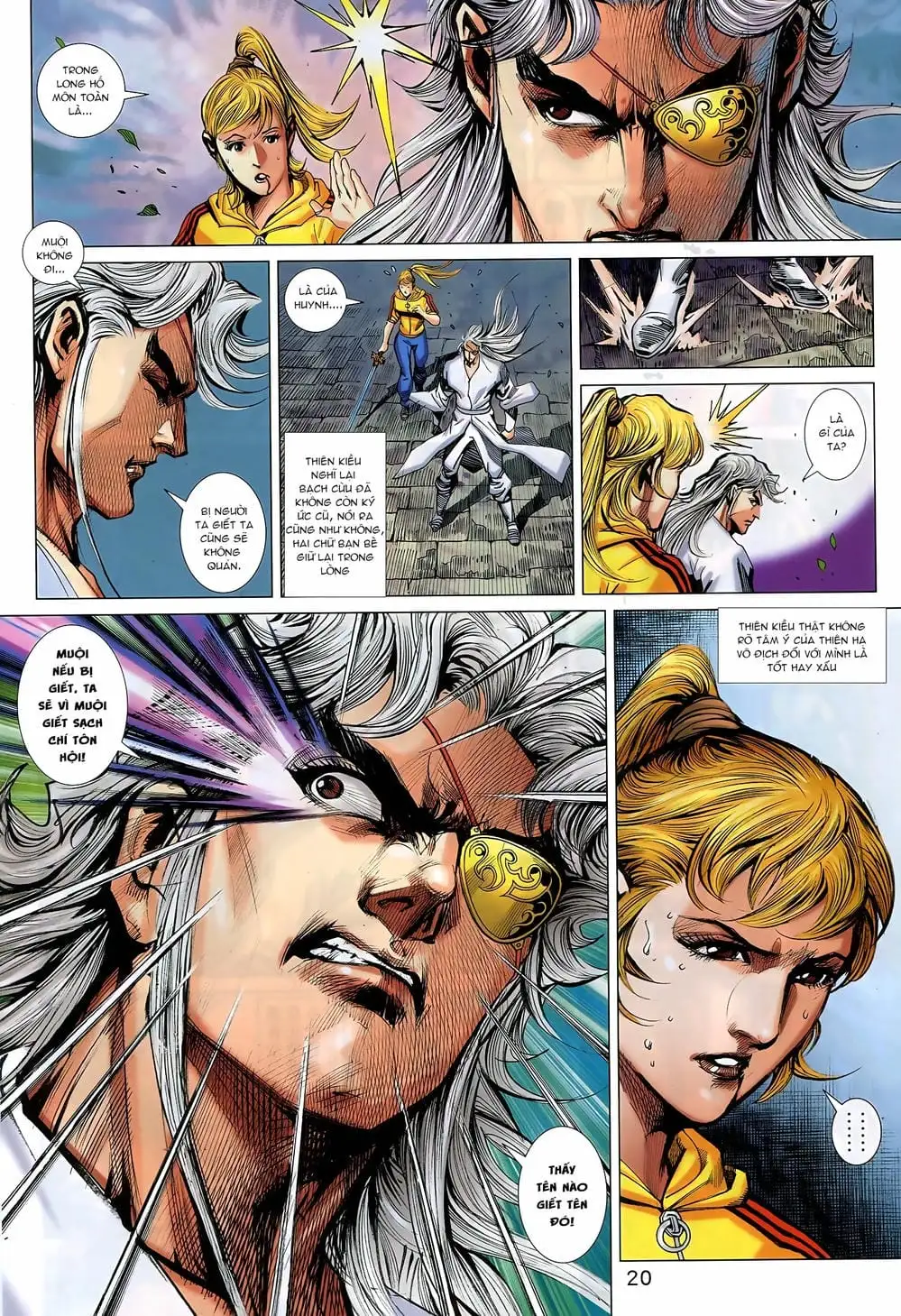 Truyện Tranh Tân Tác Long Hổ Môn trang 4