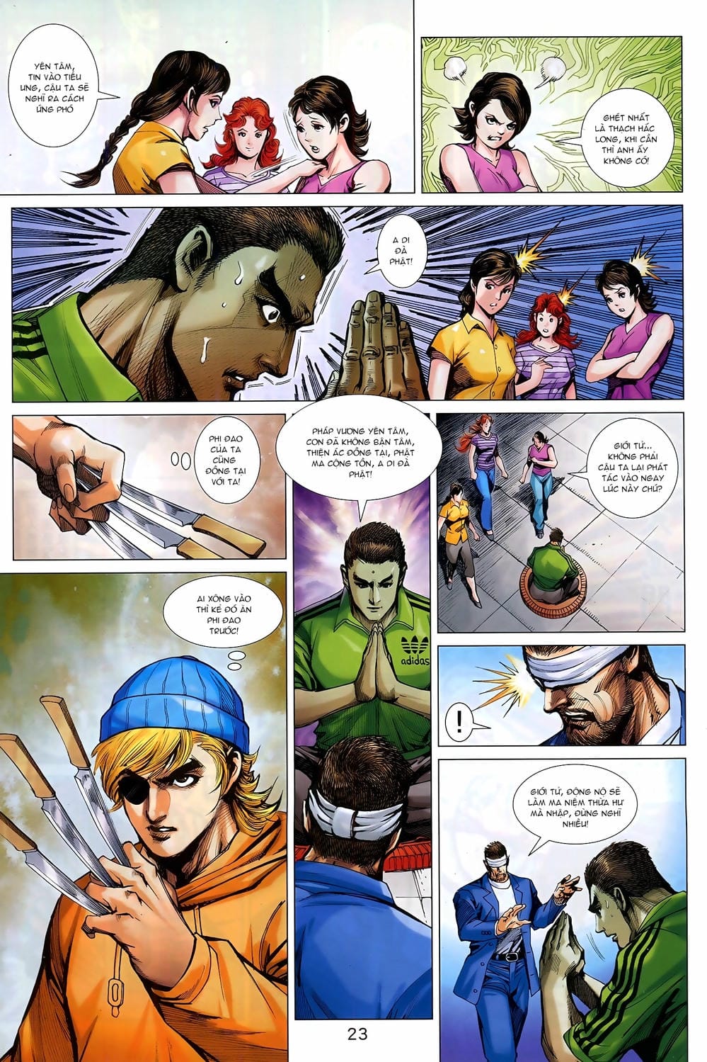 Truyện Tranh Tân Tác Long Hổ Môn trang 4