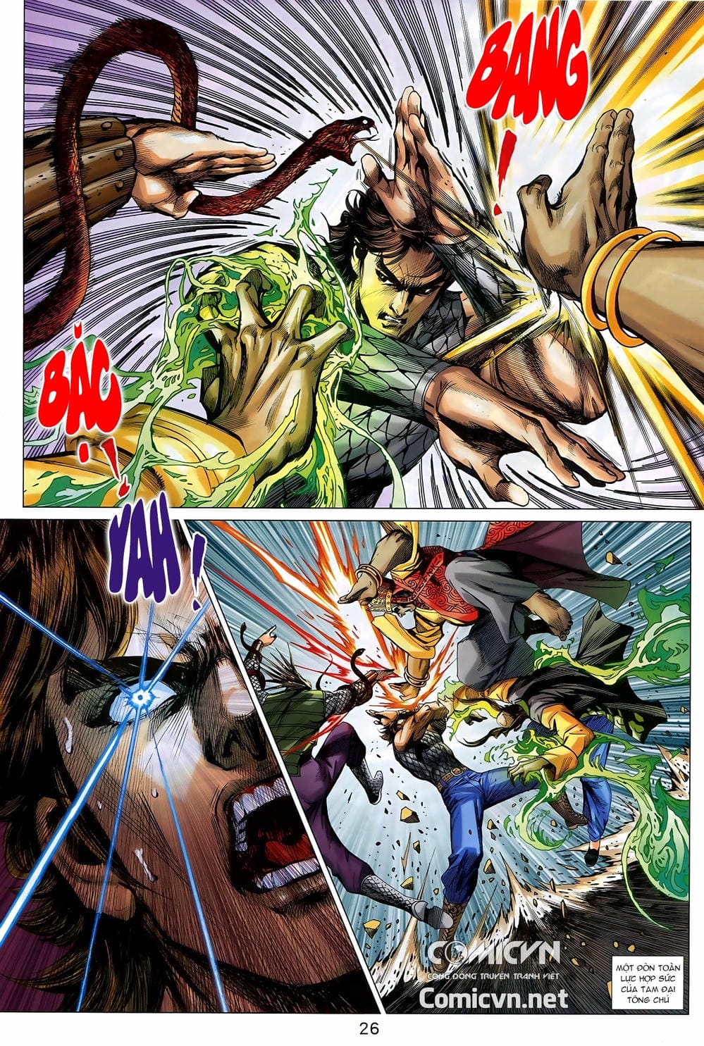 Truyện Tranh Tân Tác Long Hổ Môn trang 4