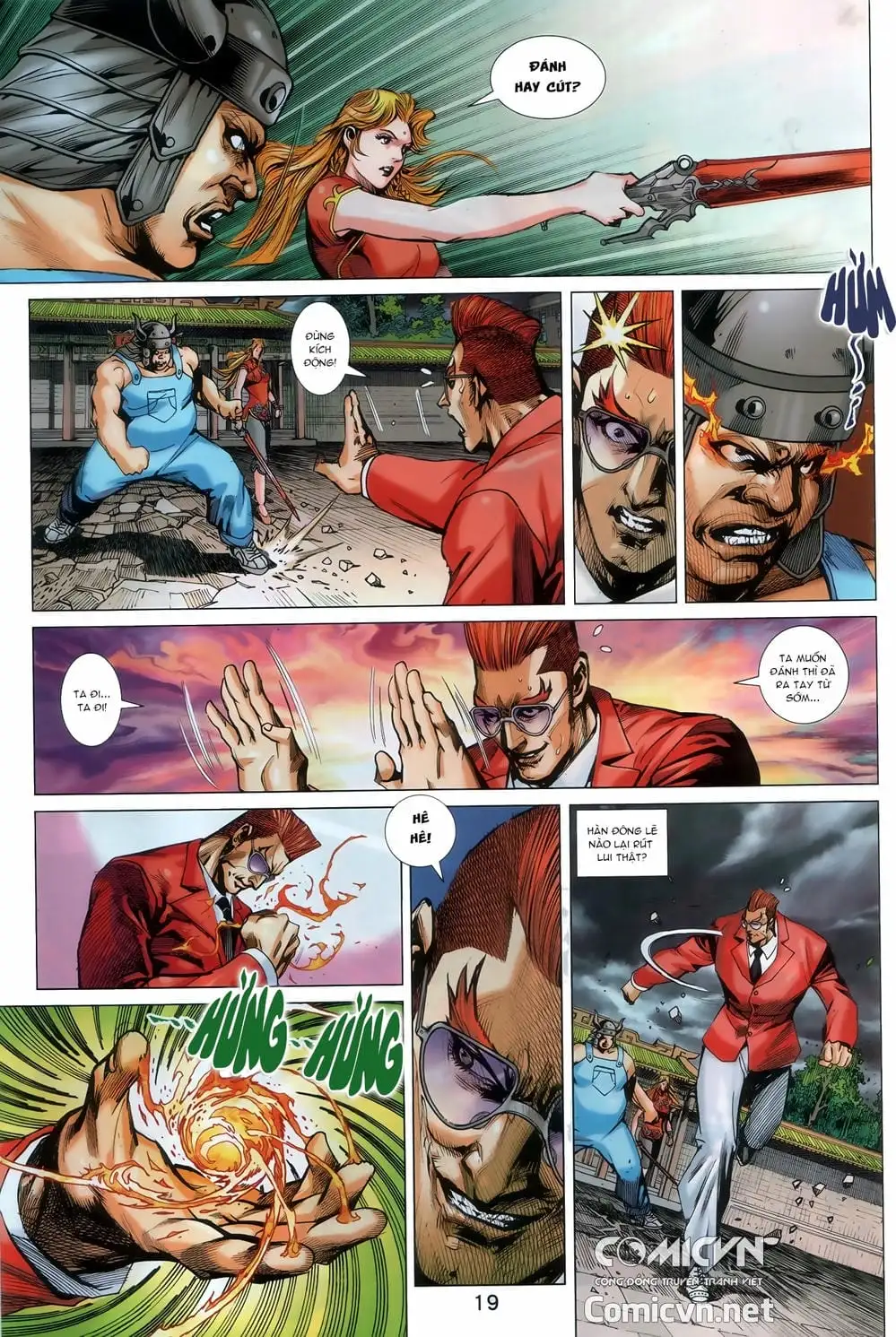Truyện Tranh Tân Tác Long Hổ Môn trang 4
