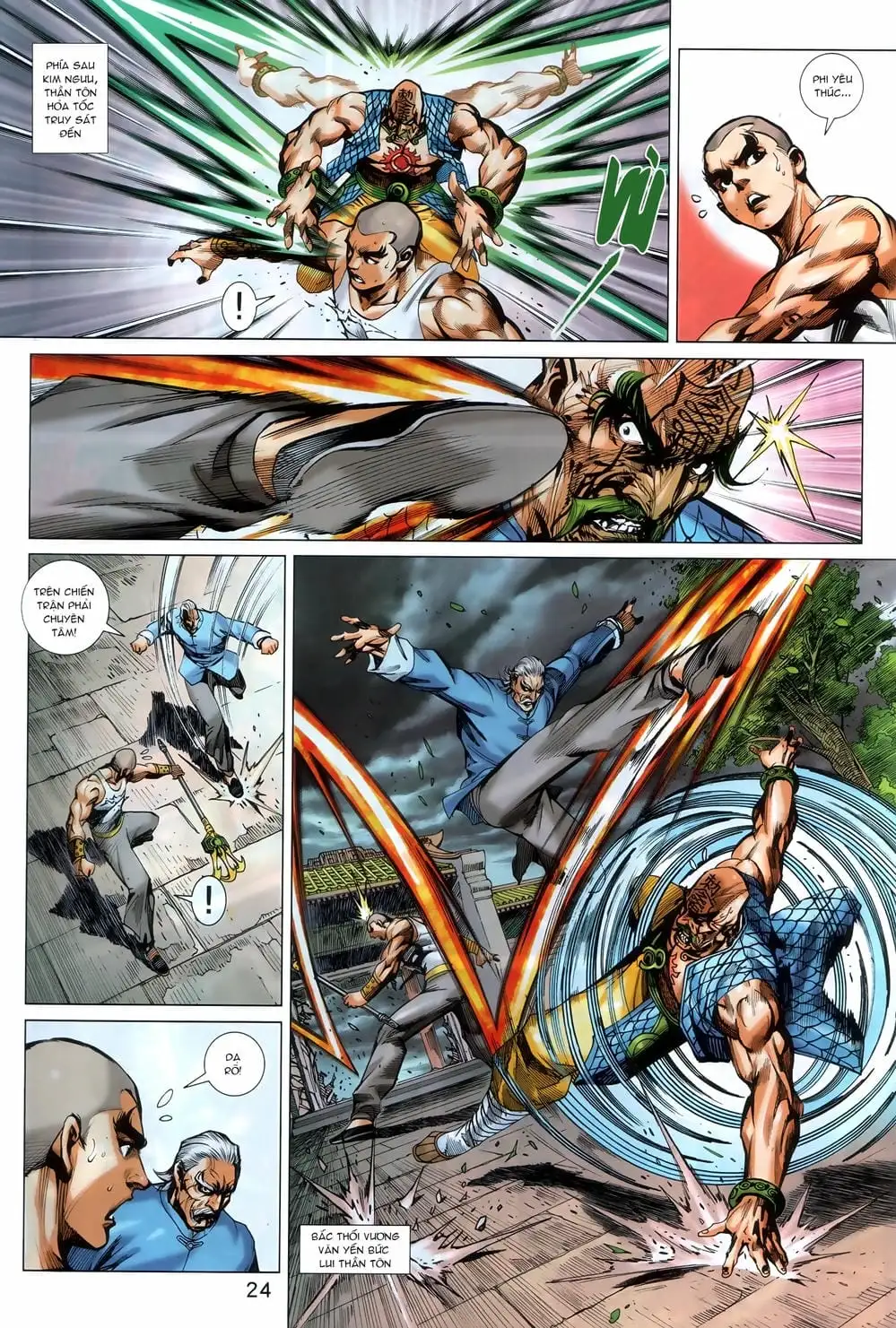 Truyện Tranh Tân Tác Long Hổ Môn trang 4