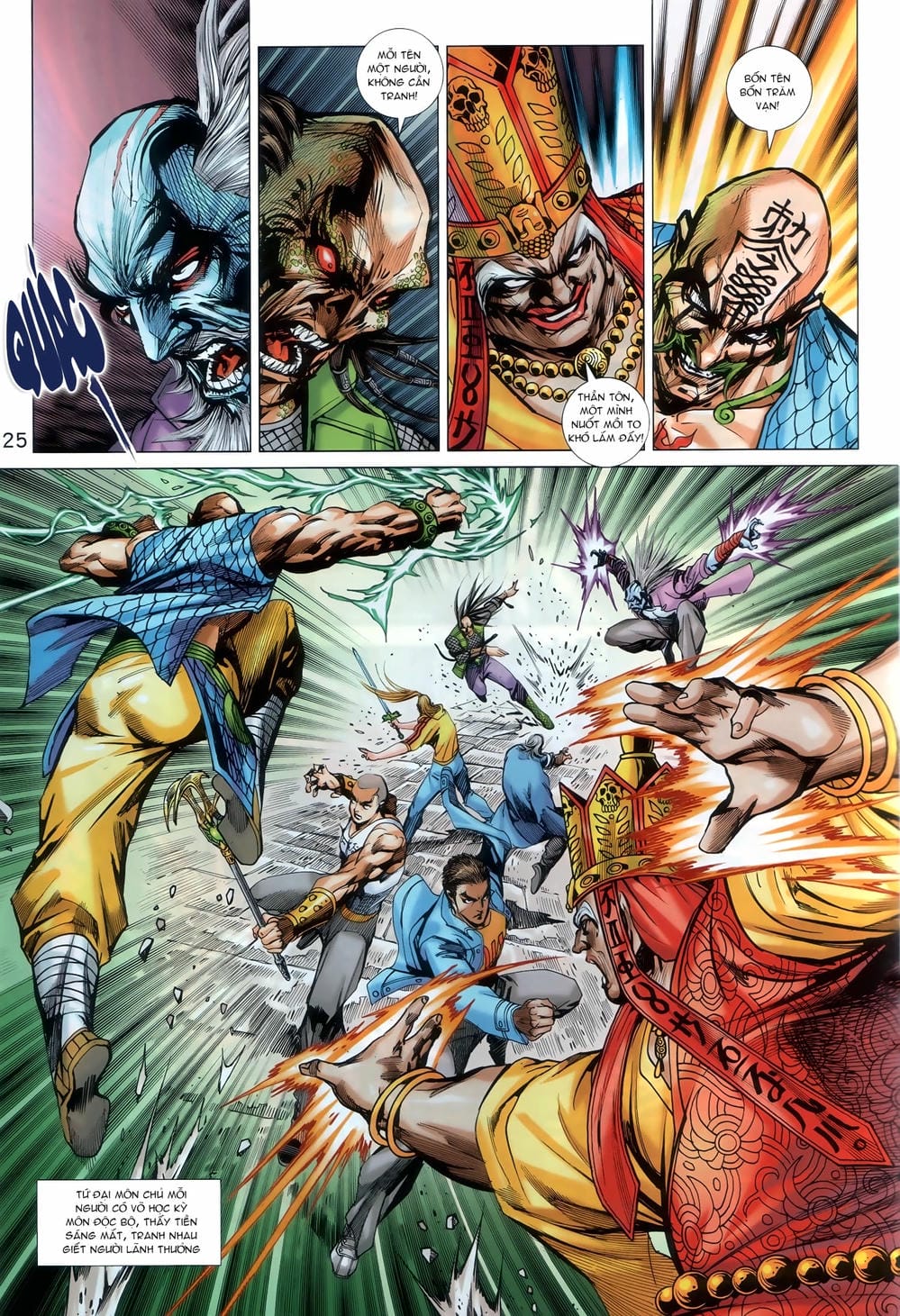 Truyện Tranh Tân Tác Long Hổ Môn trang 4