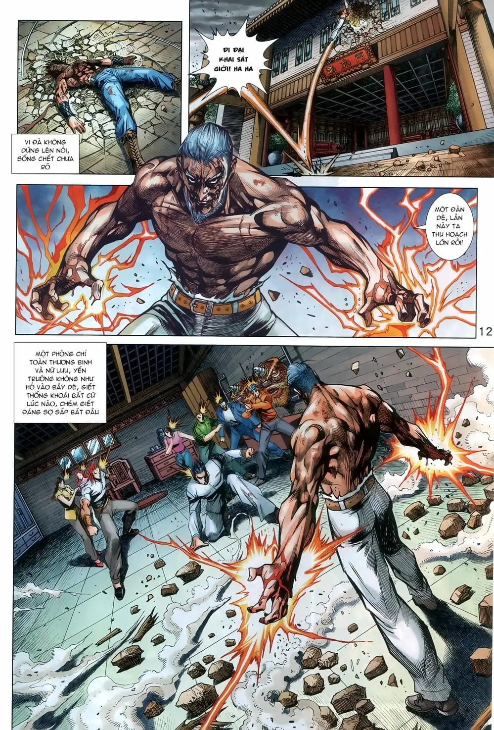 Truyện Tranh Tân Tác Long Hổ Môn trang 4