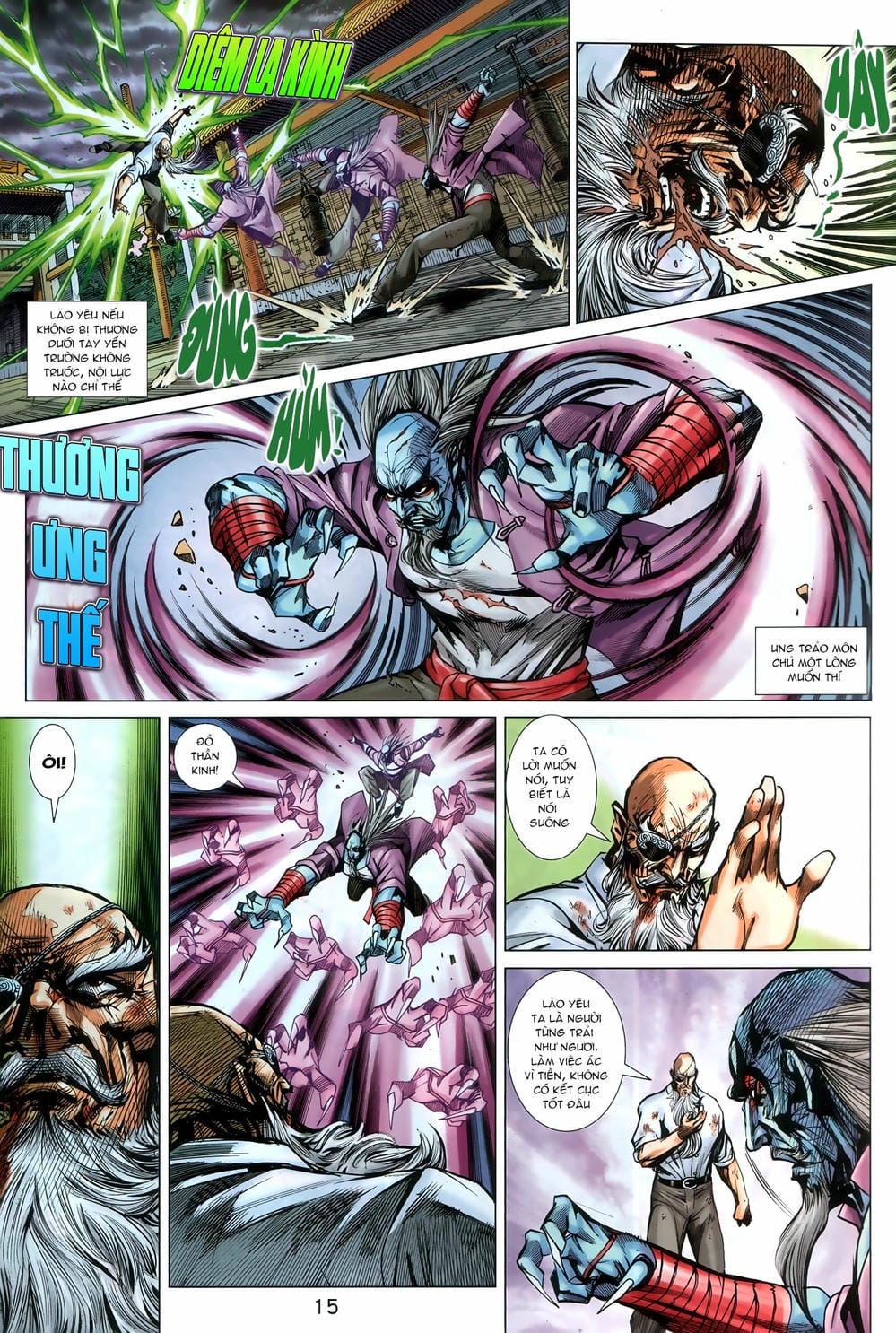 Truyện Tranh Tân Tác Long Hổ Môn trang 4