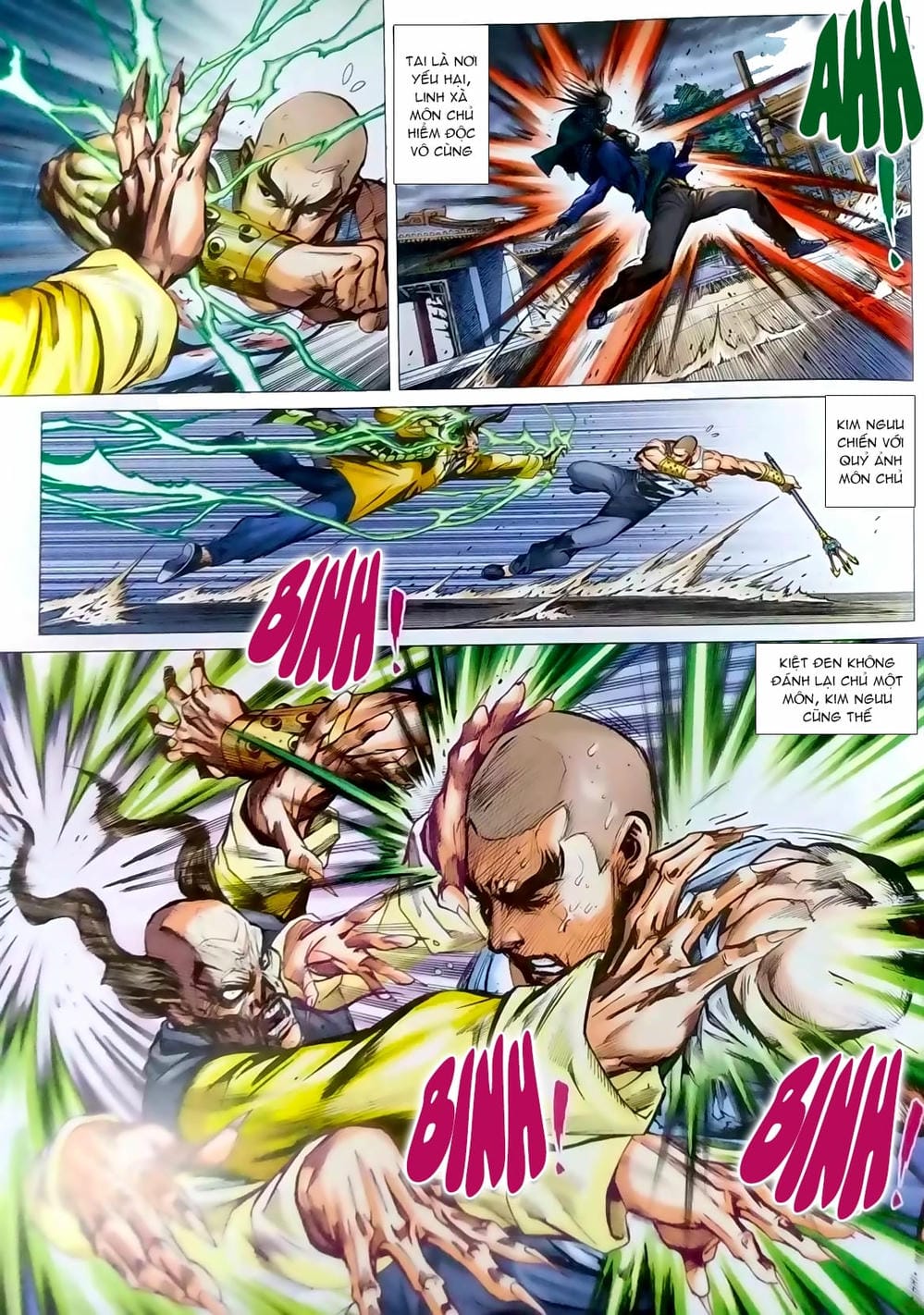 Truyện Tranh Tân Tác Long Hổ Môn trang 4