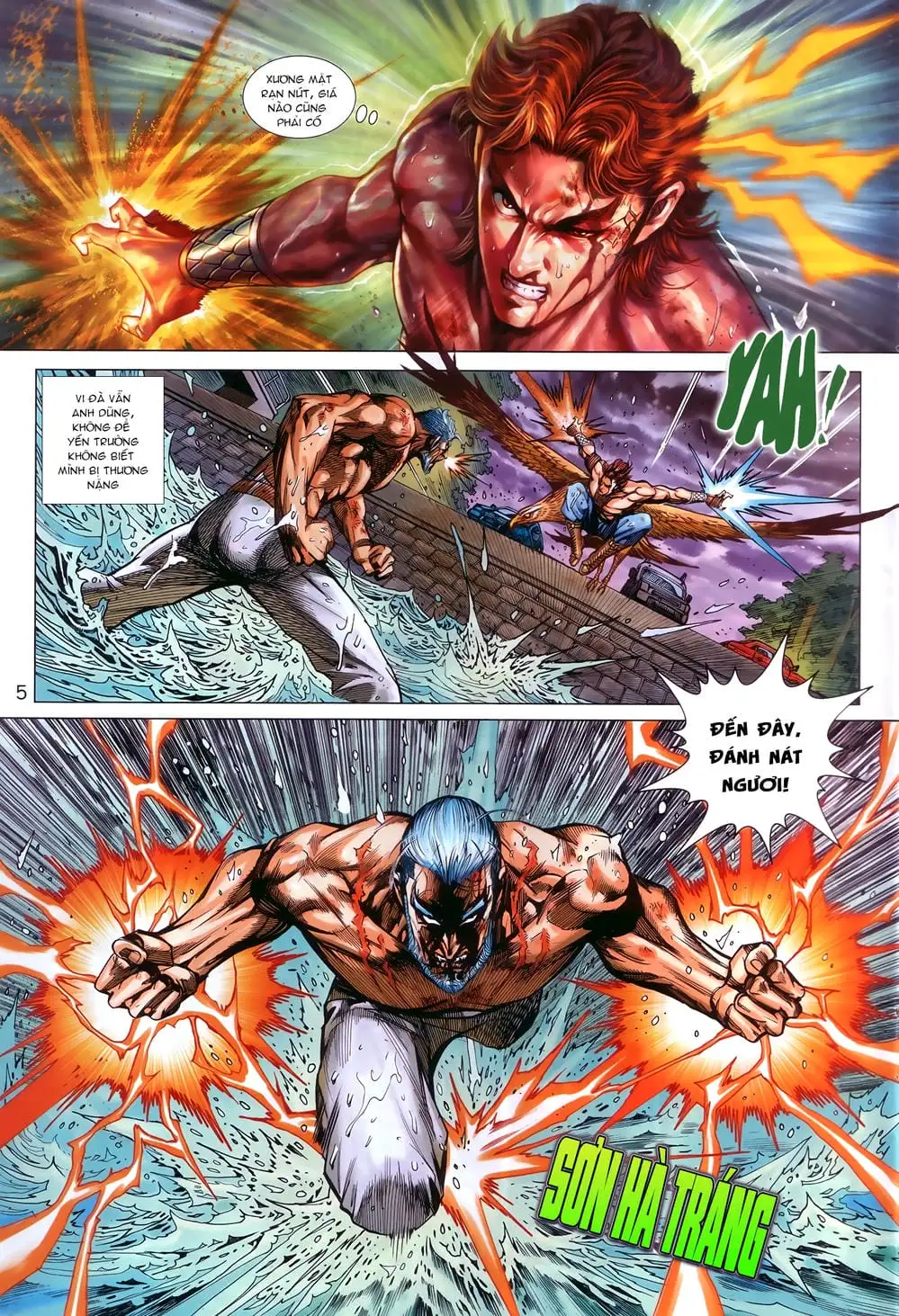 Truyện Tranh Tân Tác Long Hổ Môn trang 4