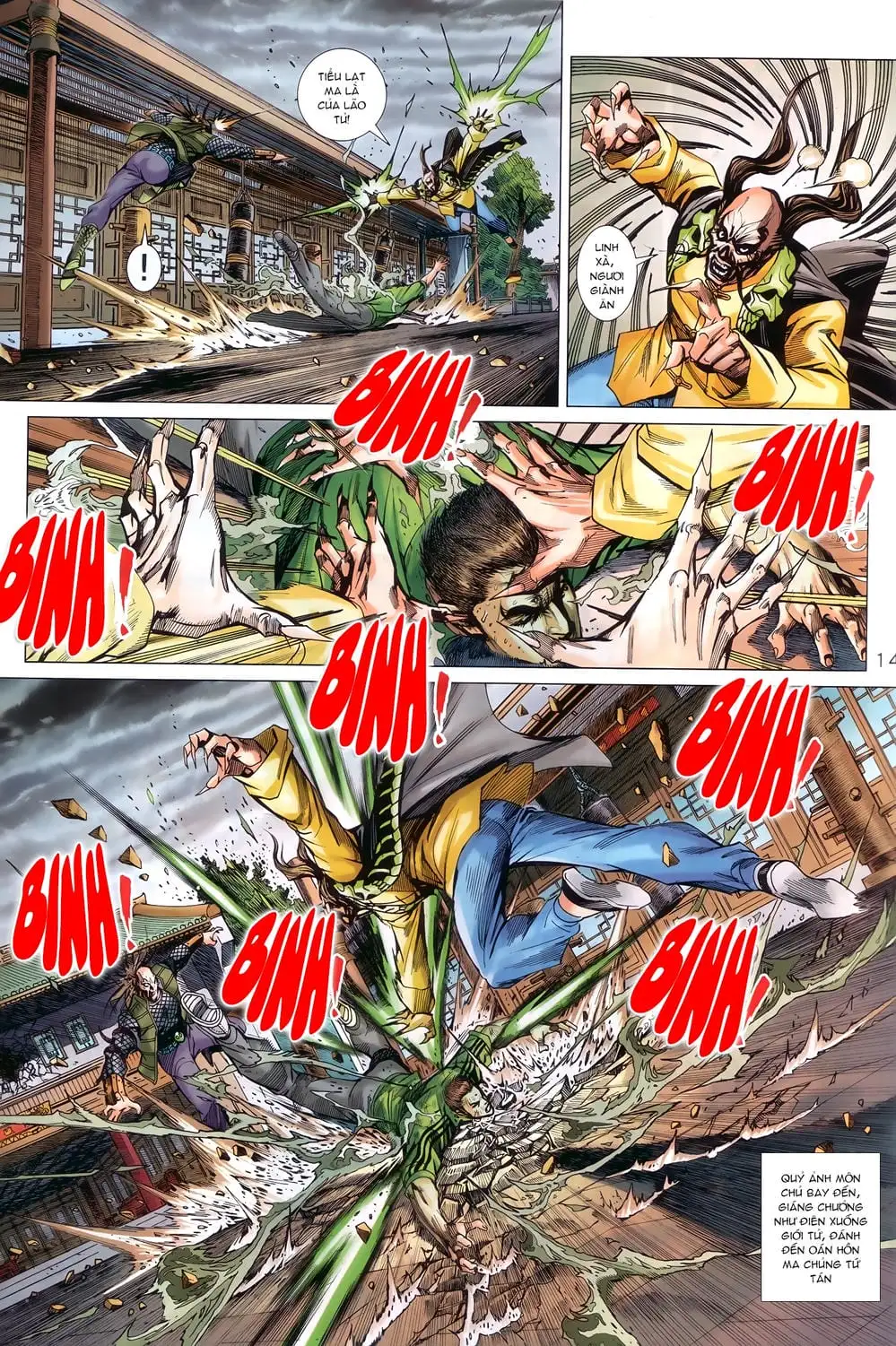 Truyện Tranh Tân Tác Long Hổ Môn trang 4