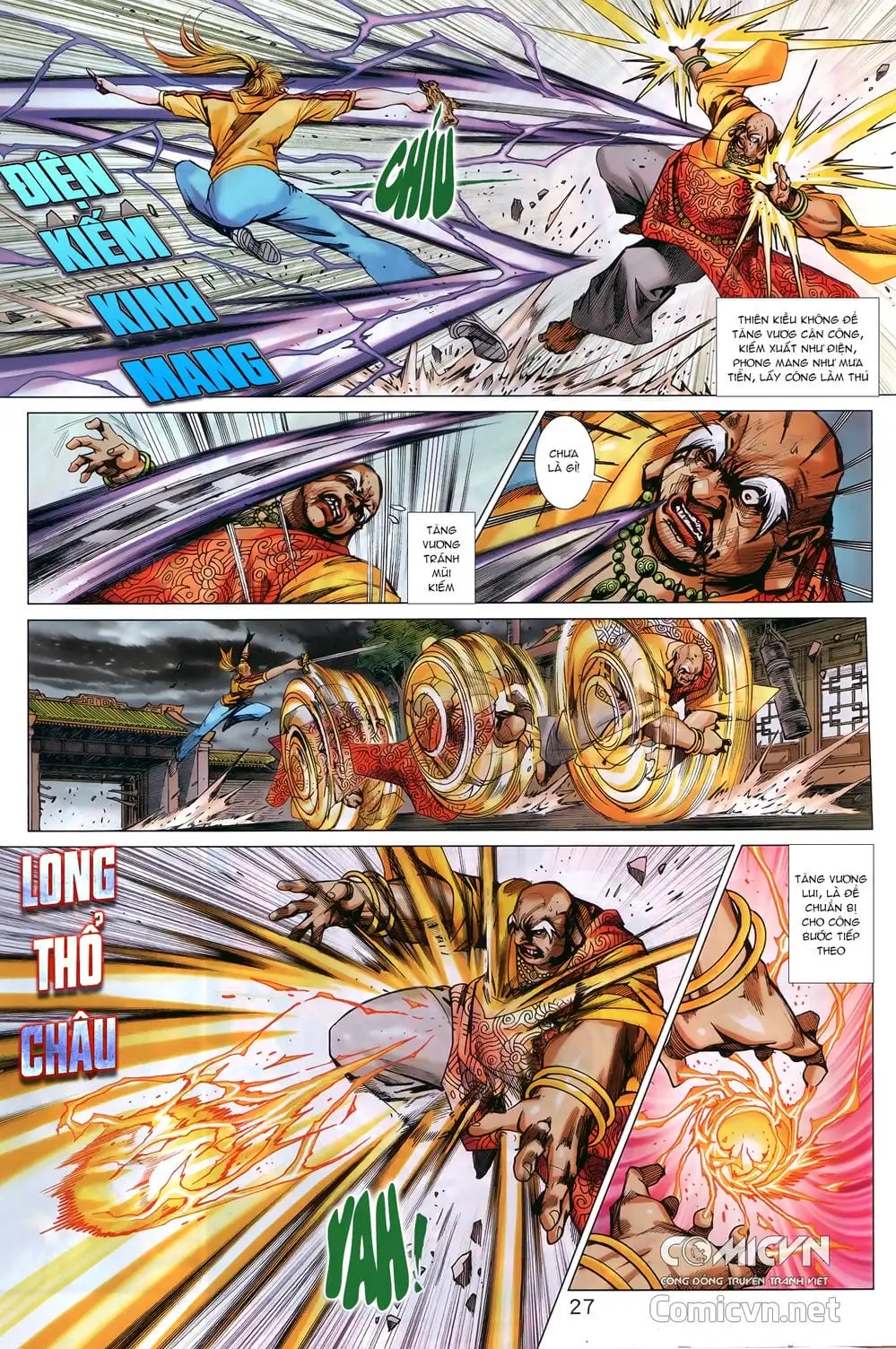 Truyện Tranh Tân Tác Long Hổ Môn trang 4