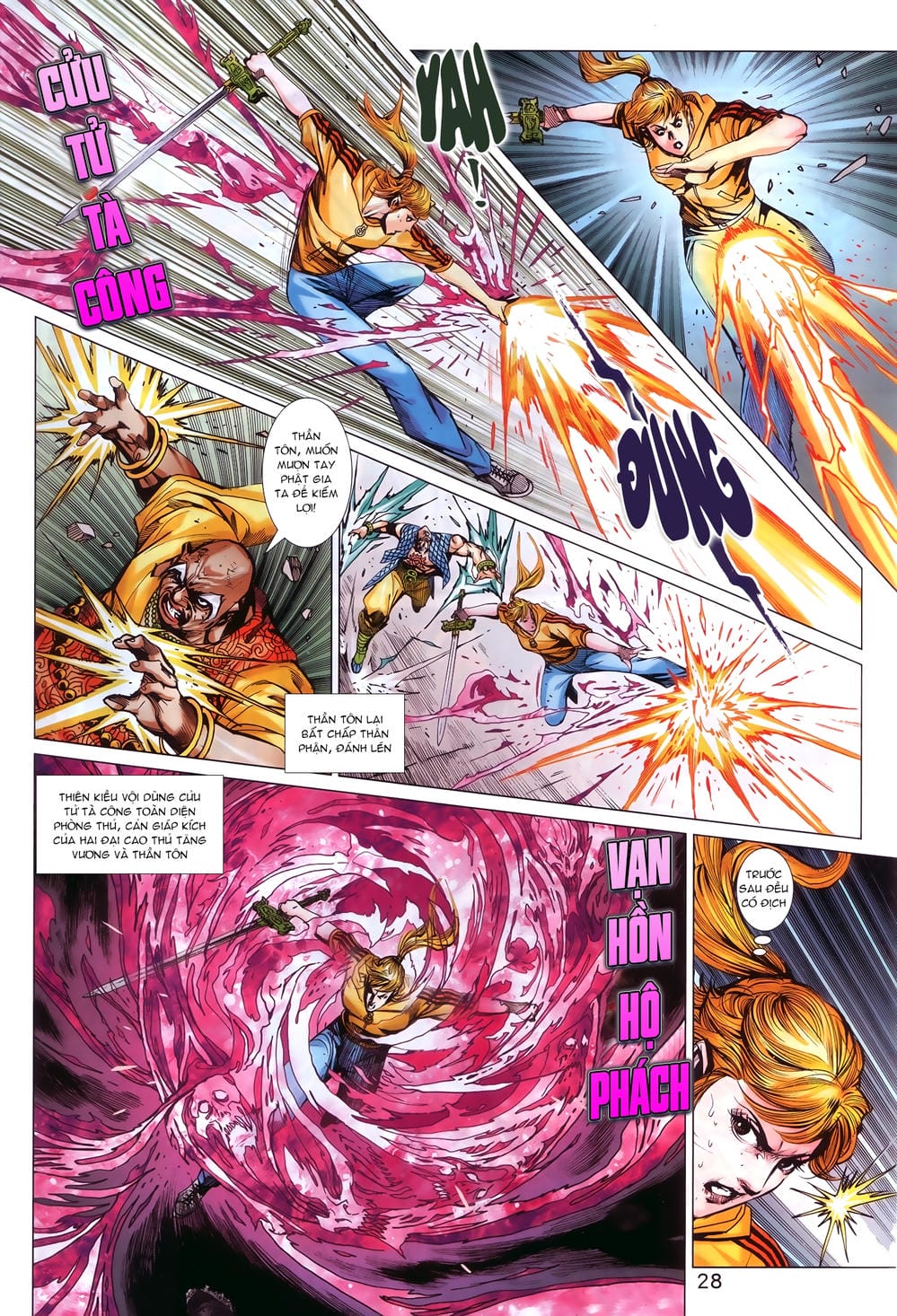 Truyện Tranh Tân Tác Long Hổ Môn trang 4
