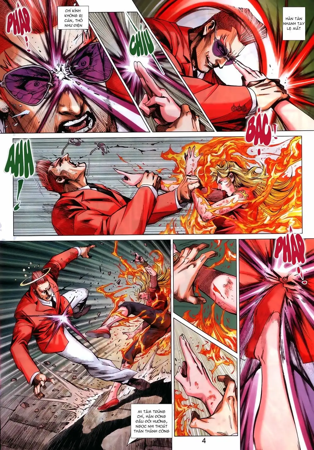Truyện Tranh Tân Tác Long Hổ Môn trang 4