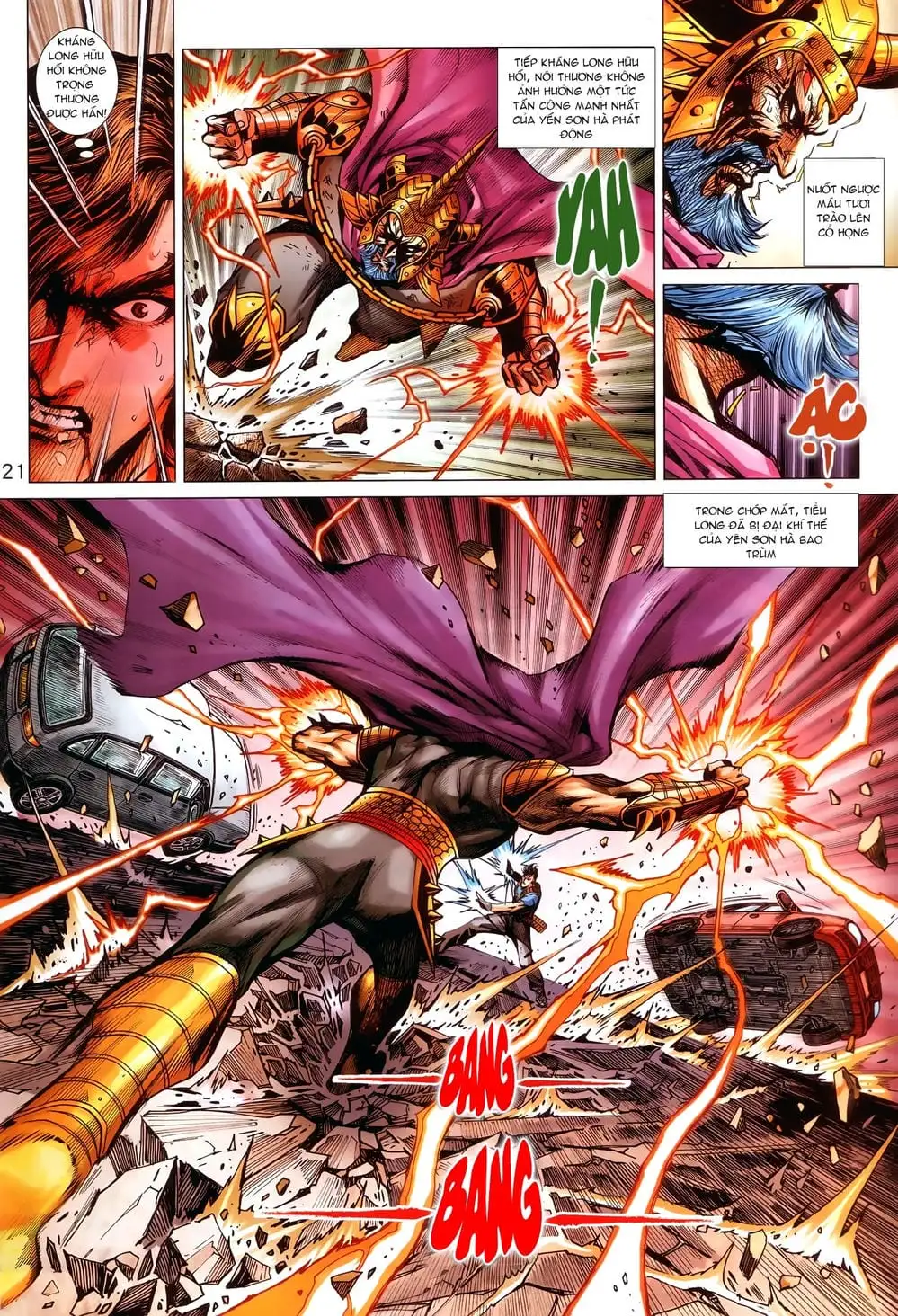 Truyện Tranh Tân Tác Long Hổ Môn trang 4