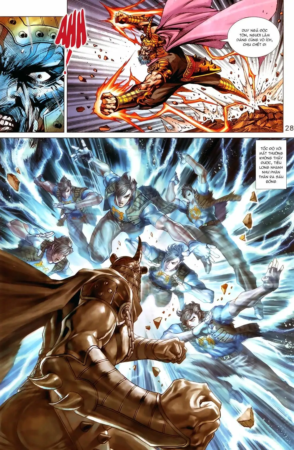 Truyện Tranh Tân Tác Long Hổ Môn trang 4