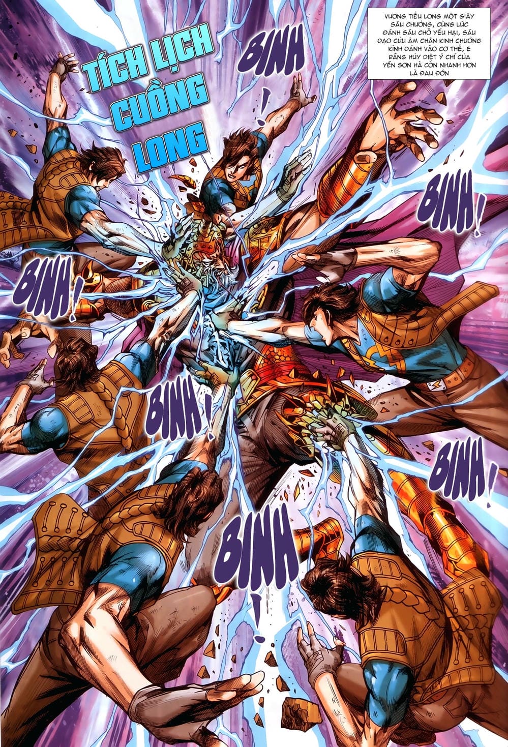 Truyện Tranh Tân Tác Long Hổ Môn trang 4