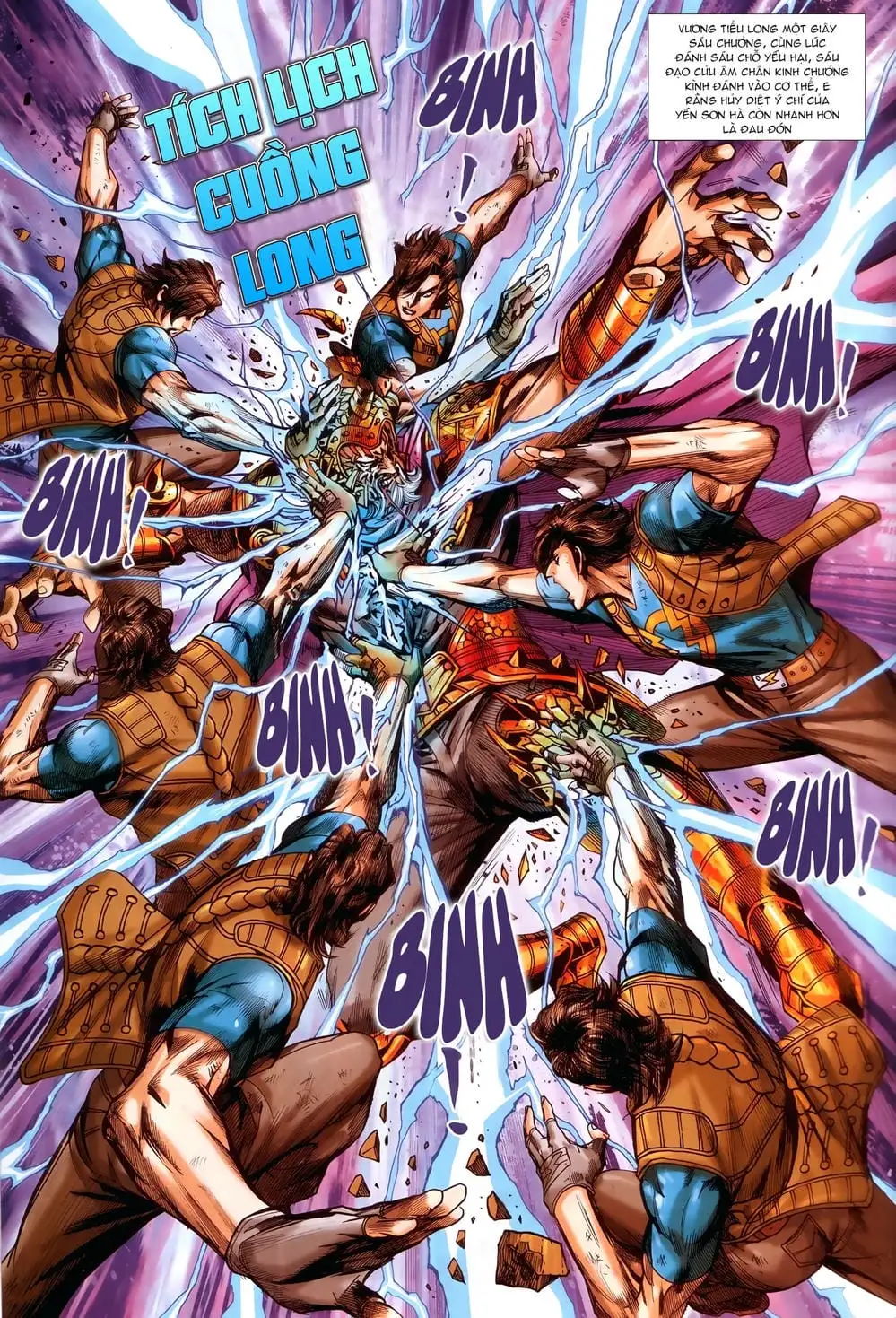 Truyện Tranh Tân Tác Long Hổ Môn trang 4