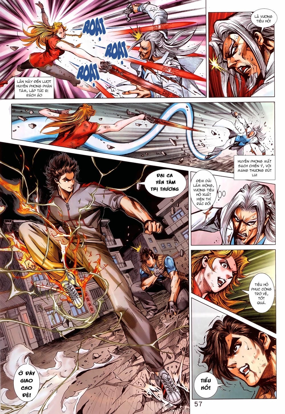 Truyện Tranh Tân Tác Long Hổ Môn trang 4