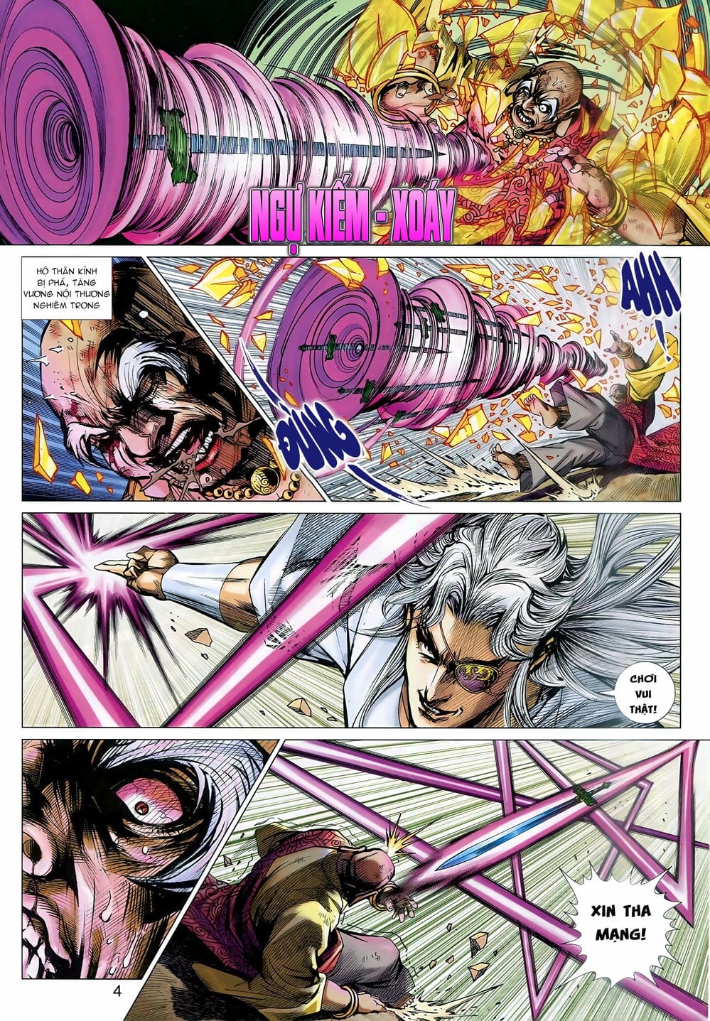 Truyện Tranh Tân Tác Long Hổ Môn trang 4