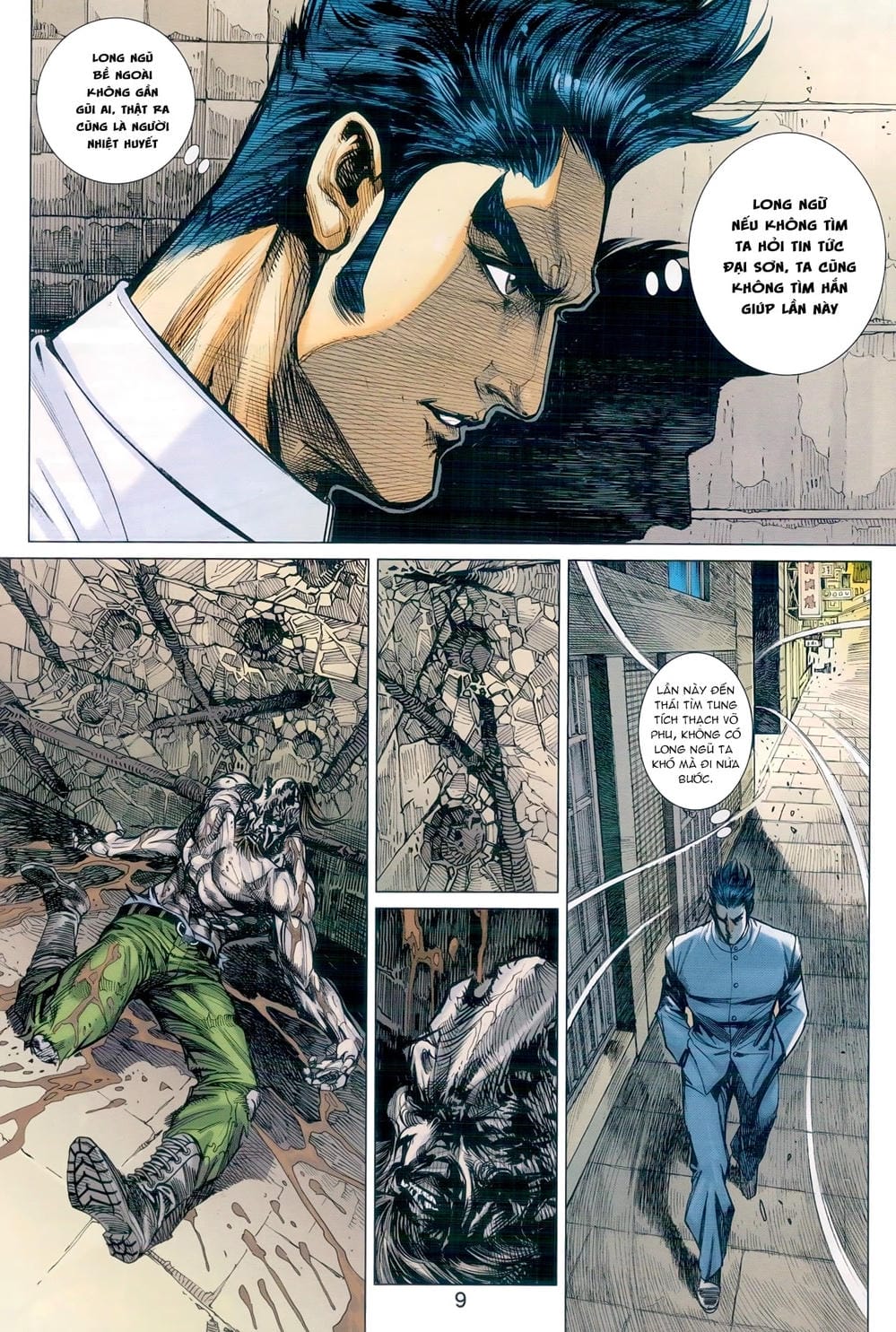 Truyện Tranh Tân Tác Long Hổ Môn trang 4
