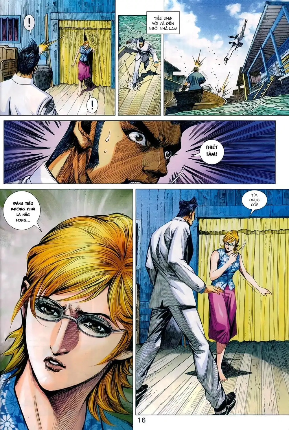 Truyện Tranh Tân Tác Long Hổ Môn trang 4