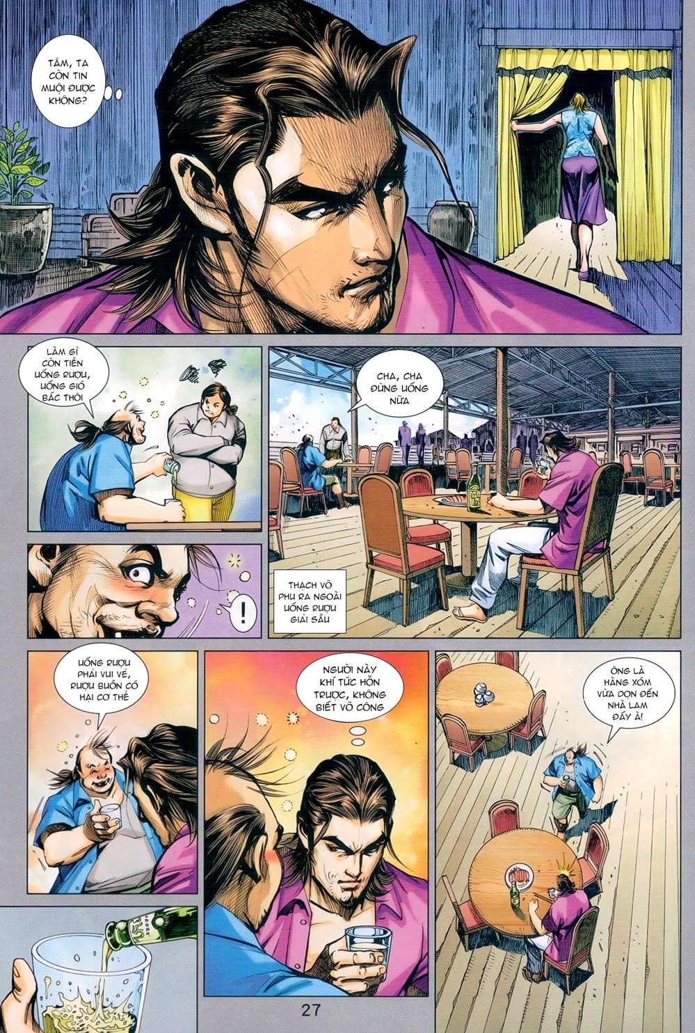 Truyện Tranh Tân Tác Long Hổ Môn trang 4