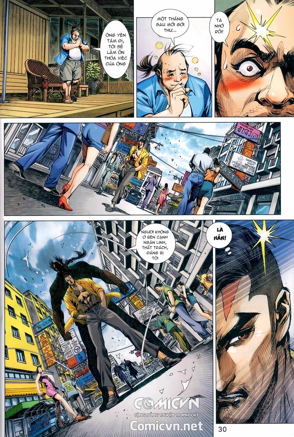 Truyện Tranh Tân Tác Long Hổ Môn trang 4