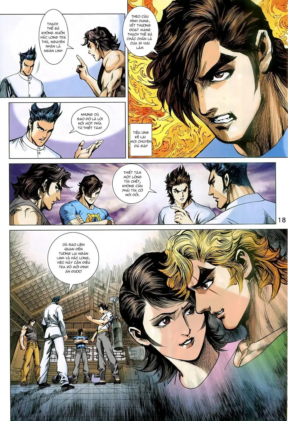 Truyện Tranh Tân Tác Long Hổ Môn trang 4