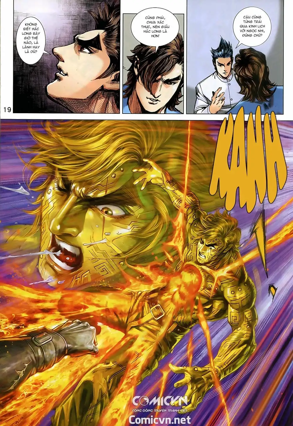 Truyện Tranh Tân Tác Long Hổ Môn trang 4