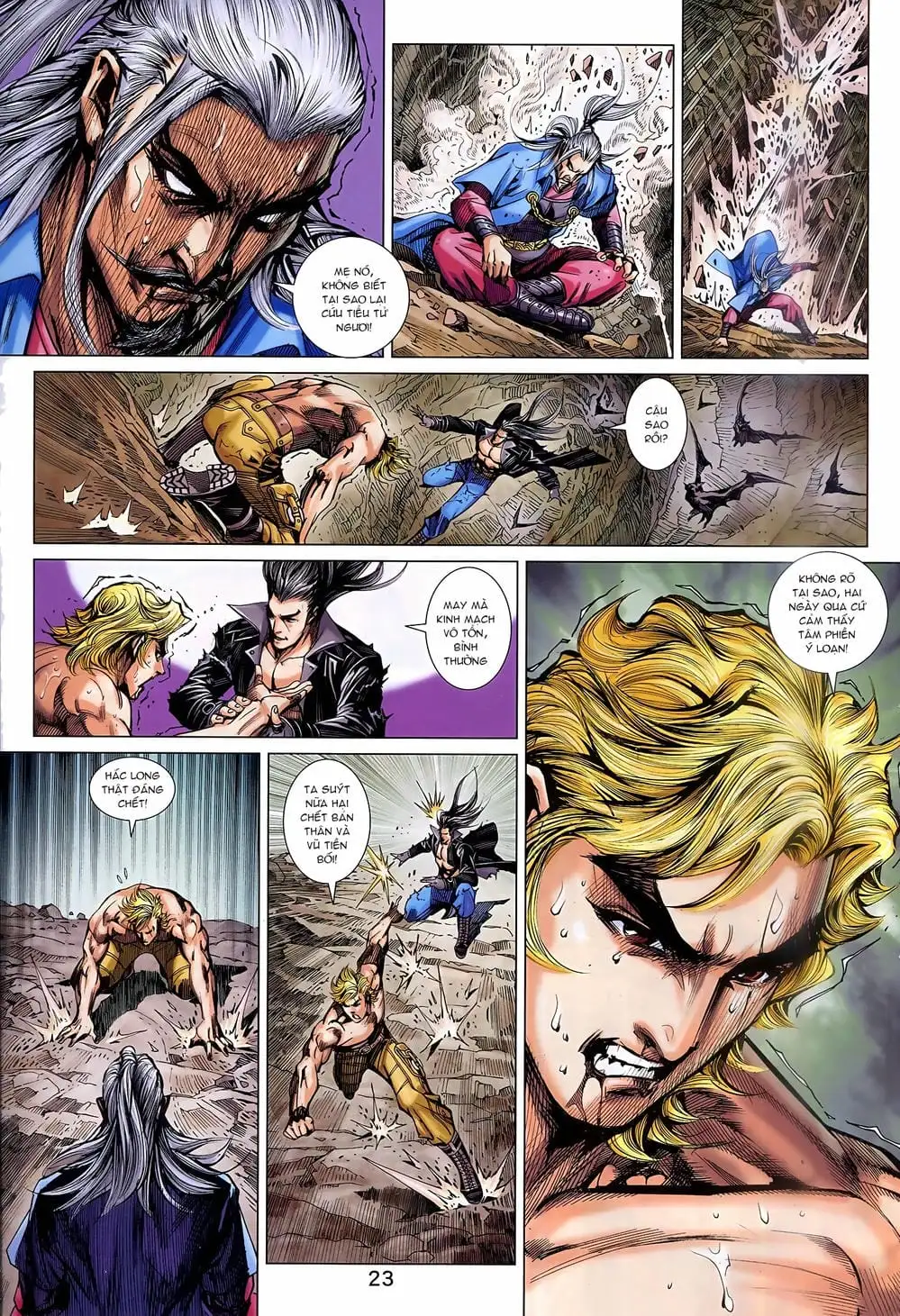 Truyện Tranh Tân Tác Long Hổ Môn trang 4