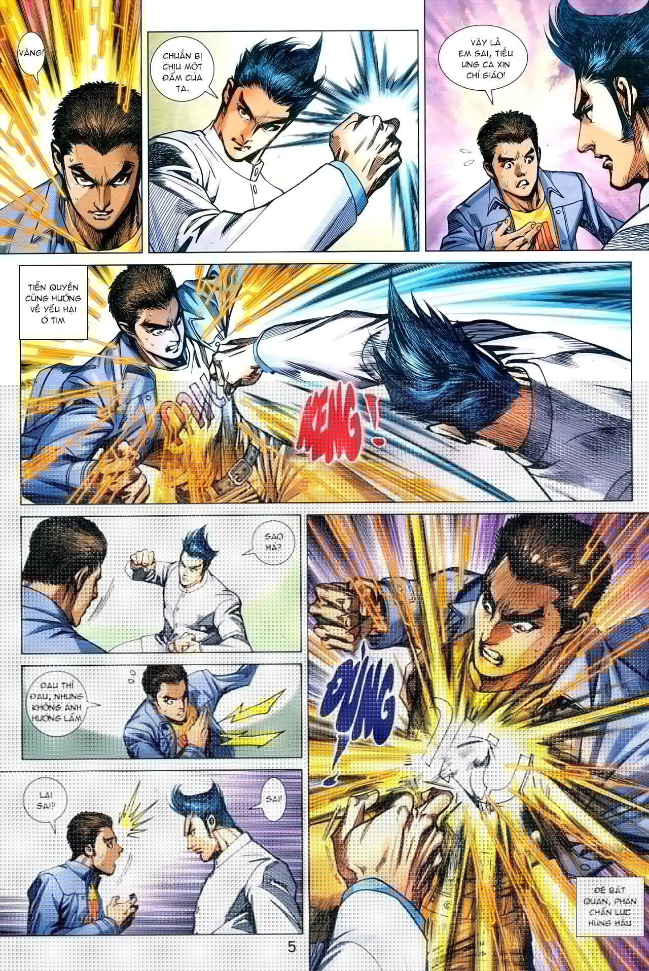 Truyện Tranh Tân Tác Long Hổ Môn trang 4