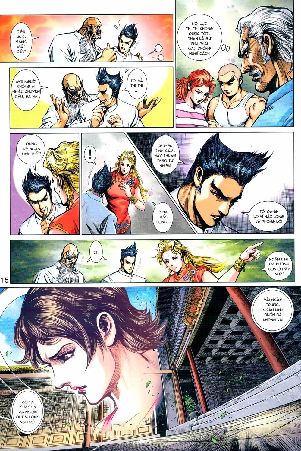 Truyện Tranh Tân Tác Long Hổ Môn trang 4