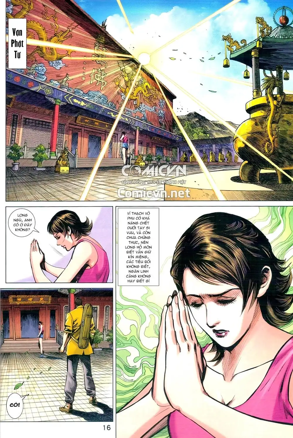 Truyện Tranh Tân Tác Long Hổ Môn trang 4