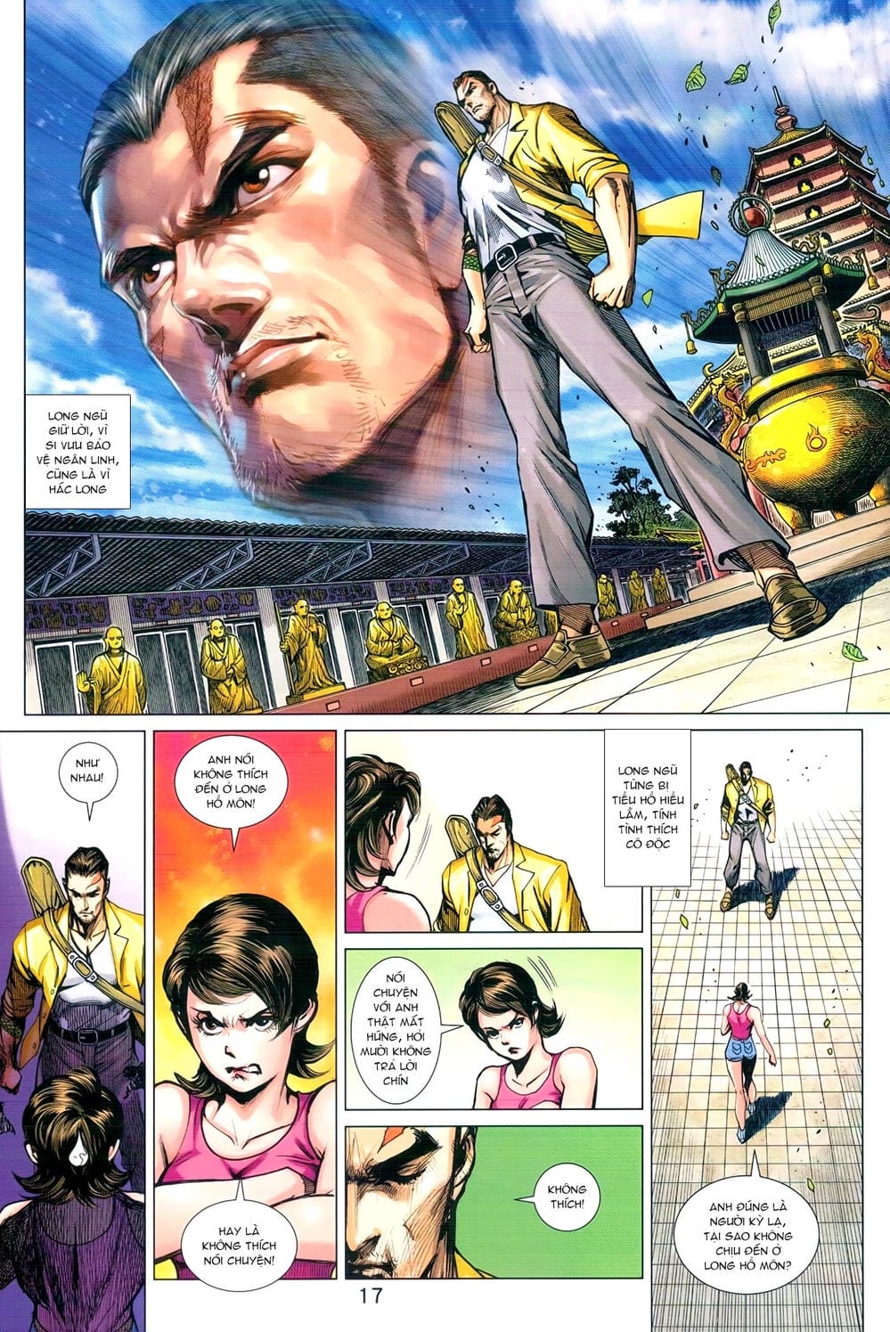 Truyện Tranh Tân Tác Long Hổ Môn trang 4
