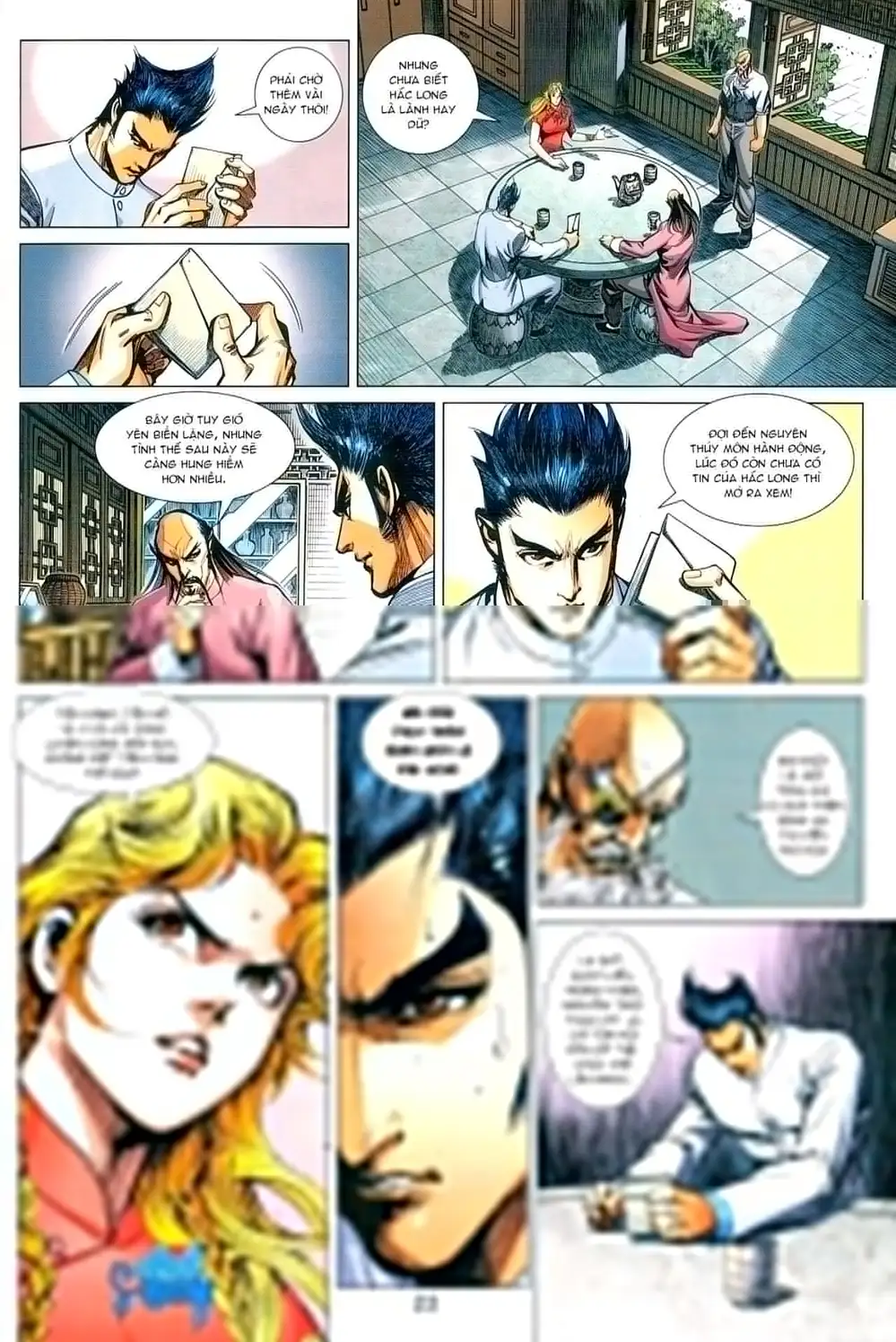 Truyện Tranh Tân Tác Long Hổ Môn trang 4