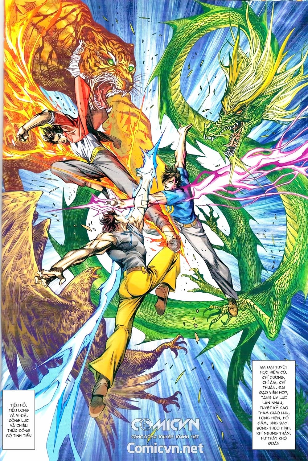 Truyện Tranh Tân Tác Long Hổ Môn trang 4