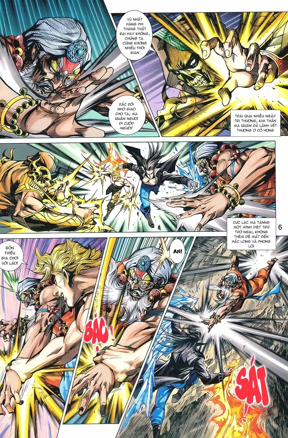 Truyện Tranh Tân Tác Long Hổ Môn trang 4