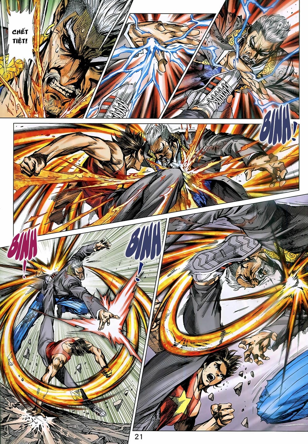 Truyện Tranh Tân Tác Long Hổ Môn trang 4