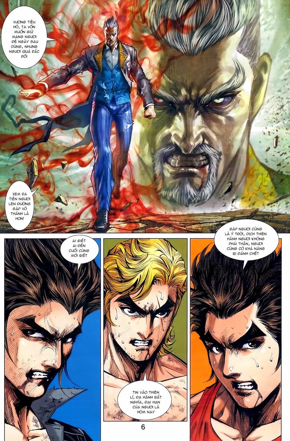 Truyện Tranh Tân Tác Long Hổ Môn trang 4