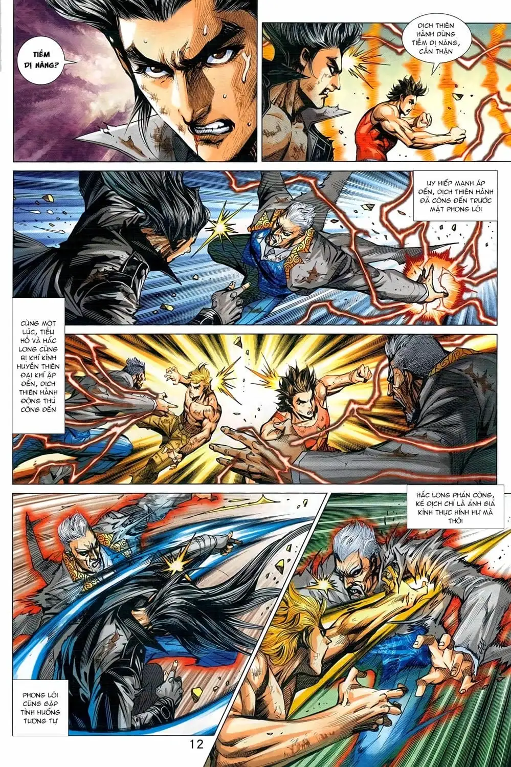 Truyện Tranh Tân Tác Long Hổ Môn trang 4