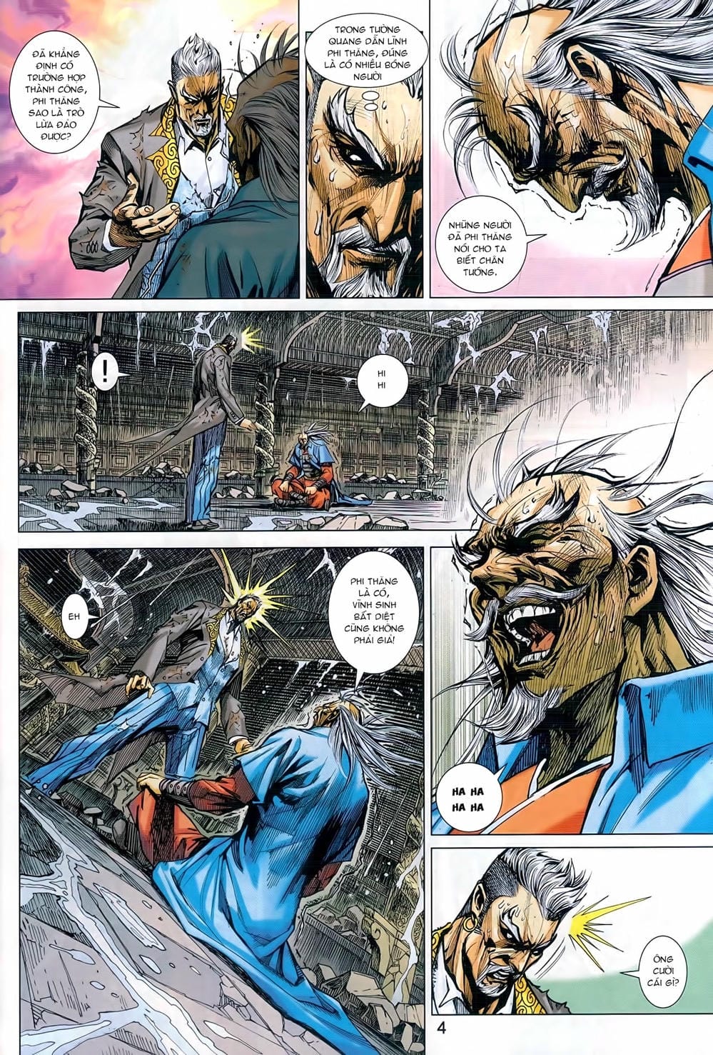 Truyện Tranh Tân Tác Long Hổ Môn trang 4
