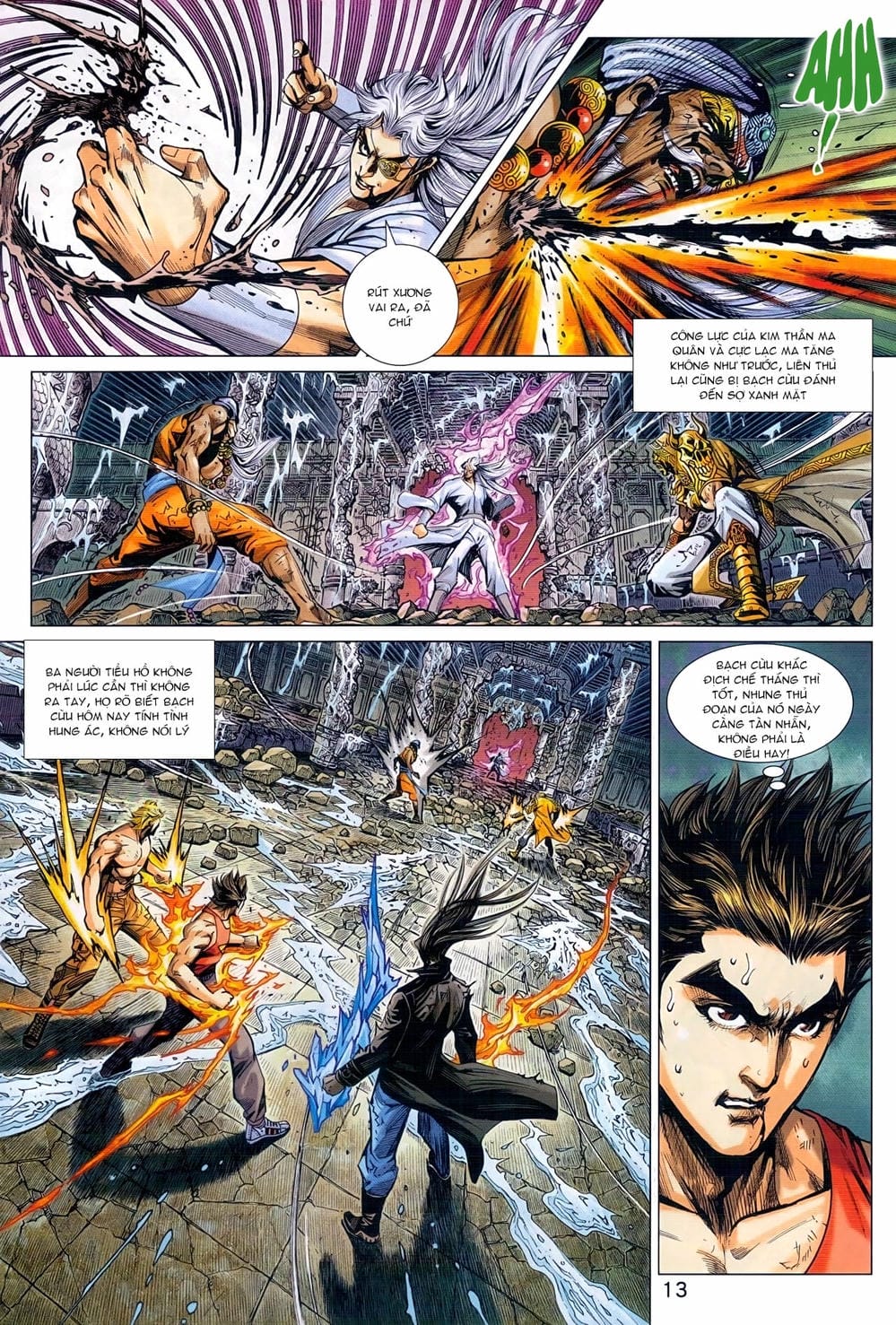 Truyện Tranh Tân Tác Long Hổ Môn trang 4