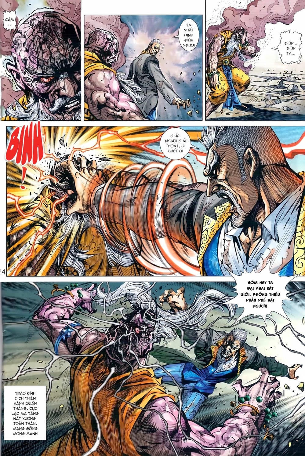 Truyện Tranh Tân Tác Long Hổ Môn trang 4