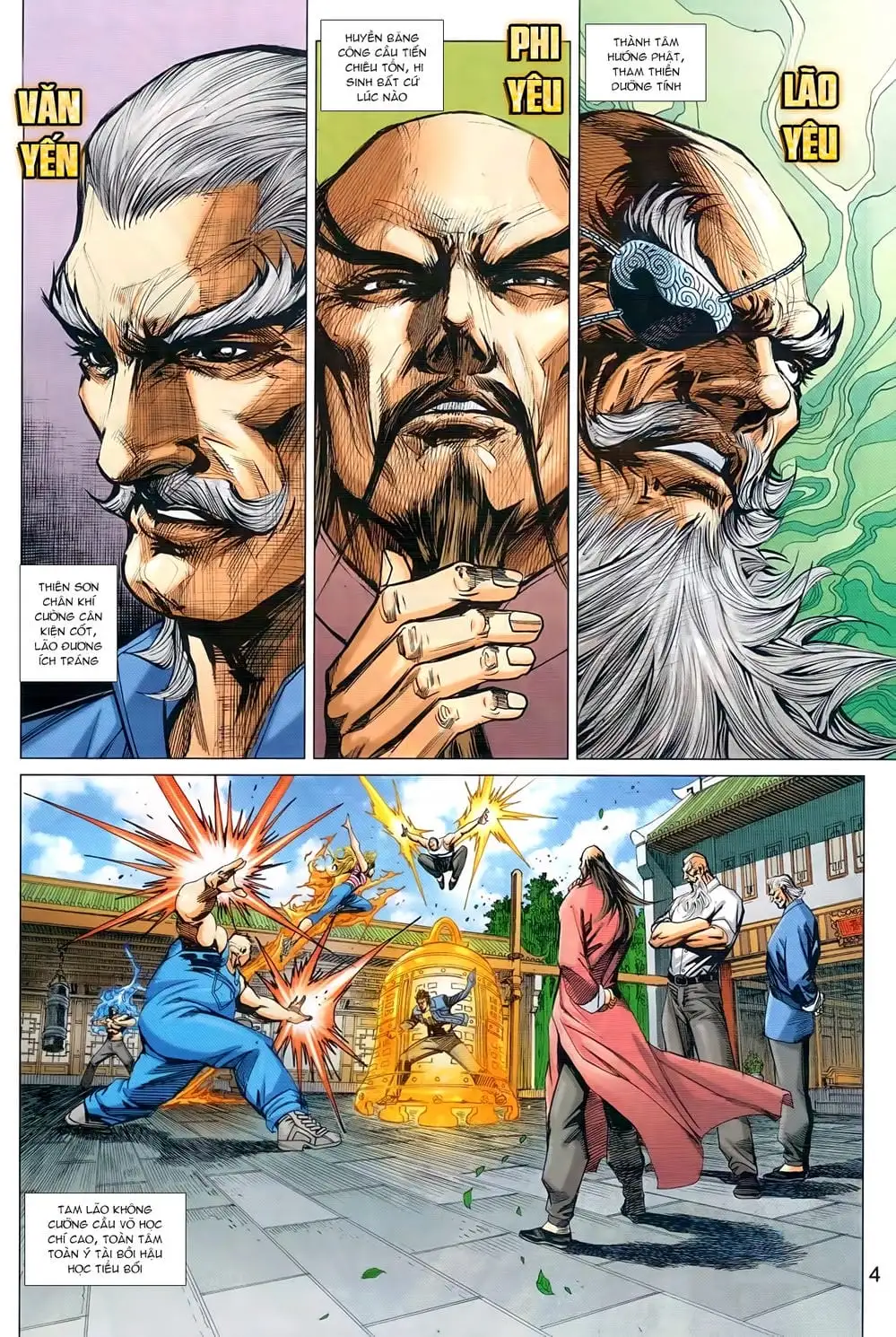 Truyện Tranh Tân Tác Long Hổ Môn trang 4