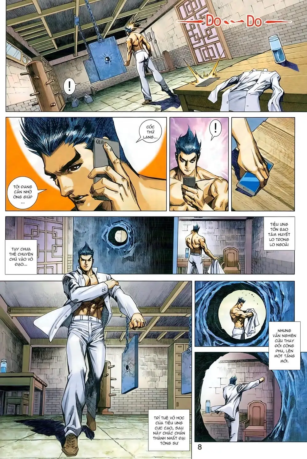 Truyện Tranh Tân Tác Long Hổ Môn trang 4