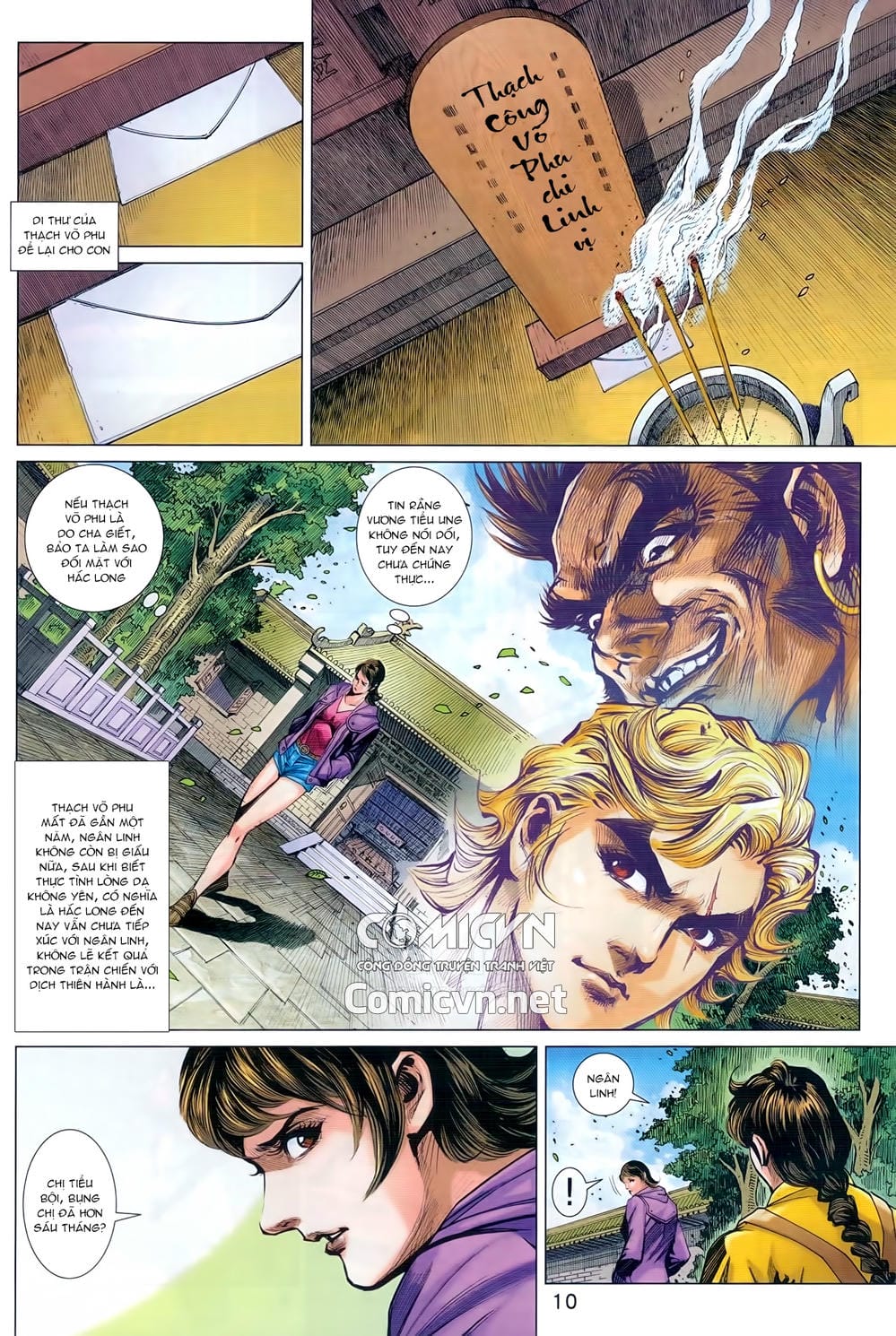 Truyện Tranh Tân Tác Long Hổ Môn trang 4